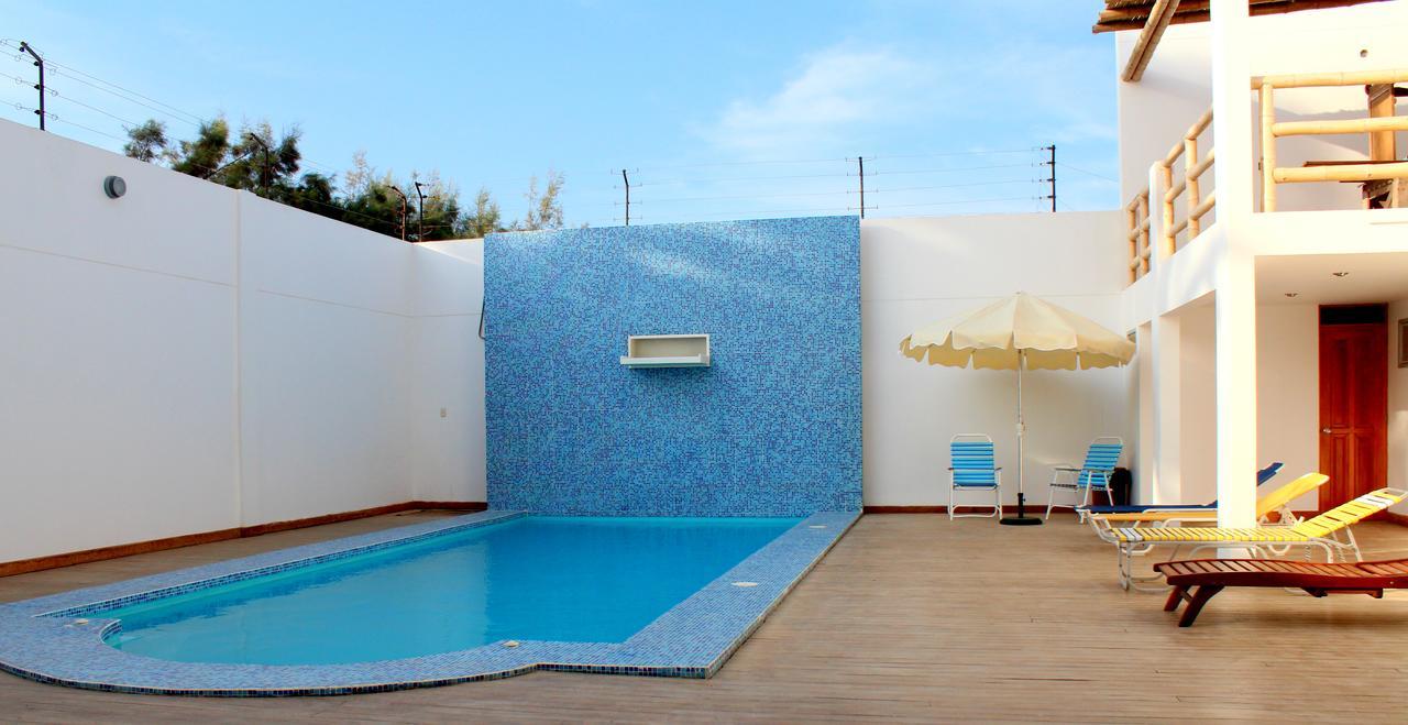 Caihuayna Apart Hotel Paracas Bagian luar foto